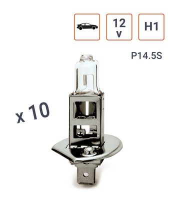 Ampoule H1 12V 55W Culot P14.5S - Boite de 10 ex.