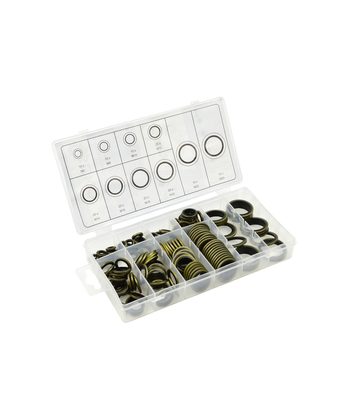 Coffret 150 bagues BS autocentrées en métal et caoutchouc M6 à M24