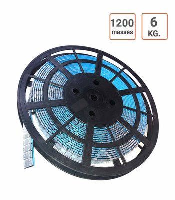 Rouleau masses autocollantes en 6KG (5G. X 1200)