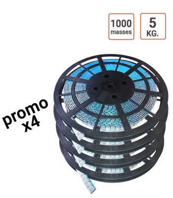 Pack de 4 Rouleaux de masses adhésives en 5KG