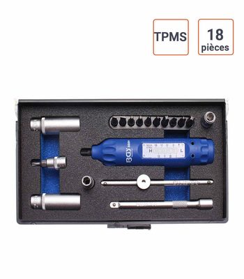 Coffret  à outils 18 pièces pour valve TPMS