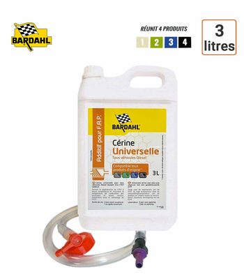 Cerine Universelle BARDAHL 3 Litres + kit remplissage