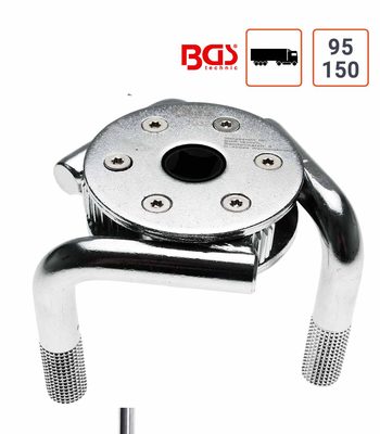 Clé à griffes filtre à huile 3 griffes pour camion 95 à 150 mm