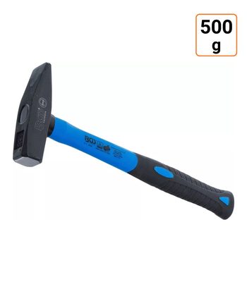 Marteau mécanicien manche en fibres de verre 500 g