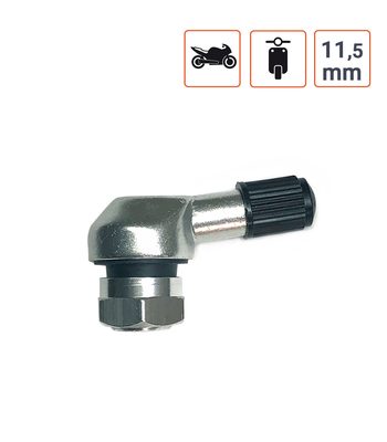 Valve coudée type DCV 510 pour scooter et moto.