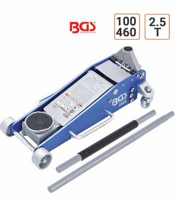 Cric hydraulique en aluminium ultra léger capacité 2,5 t