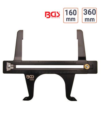 Jauge pour tambour de frein 160 - 360 mm