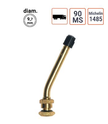 Valve Poids Lourds type Michelin 1485 ou 90 MS
