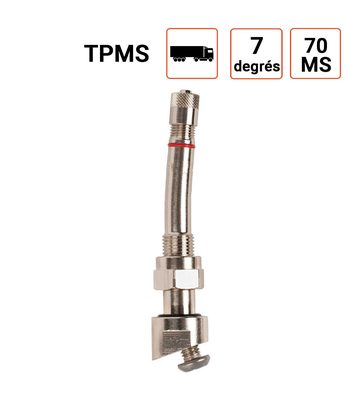 Valve Poids Lourds type ALCOA angle 7° pour TPMS