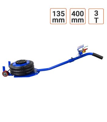 Cric Pneumatique 3 tonnes 135 - 400 mm