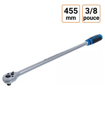 Cliquet réversible extra long 3/8 pouce 455 mm
