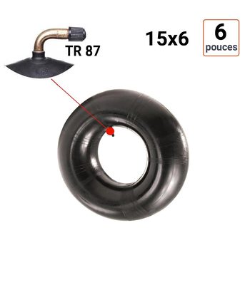 Chambre à Air 15X6-6 valve TR 87