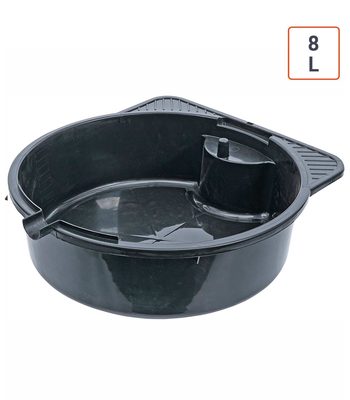 Bac de vidange d'huile 8 litres avec bec verseur