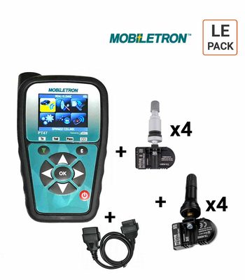 Pack Programmeur Mobiletron complet + câble OBDII + 8 capteurs