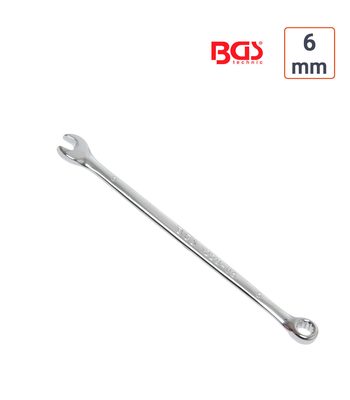 Clé mixte 6 mm extra longue haute qualité