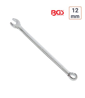 Clé mixte 12 mm extra longue haute qualité