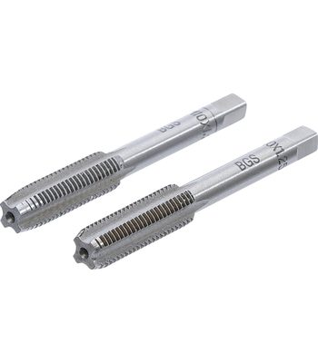 Tarauds M10 x 1,25 par 2 pièces
