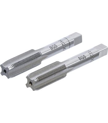 Tarauds M12 x 1,0 par 2 pièces