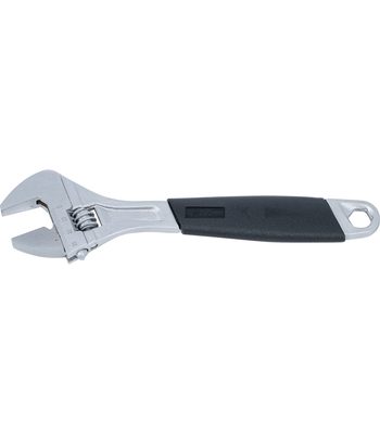 Clé à molette avec poignée en plastique ouverture max 30 mm