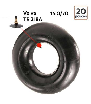 Chambre à Air 16.0/70-20 valve TR218A