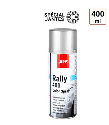 Bombe peinture Argent 400 ml spécial jantes