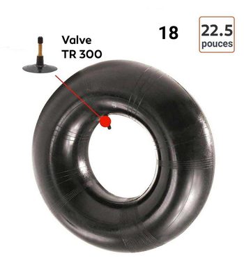 Chambre à Air 18-22,5 valve TR300
