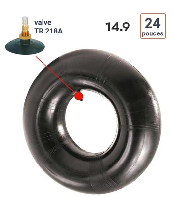 Chambre à Air 14.9-24 valve TR218A