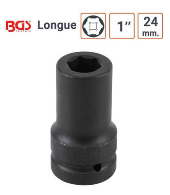 Douille à chocs en 1 Pouce 24 mm - Longue