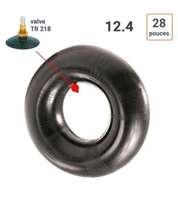 Chambre à Air 12.4 - 28 valve TR218
