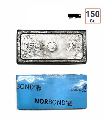Masses Adhésives Poids Lourds 150 Gr. par 10 ex.