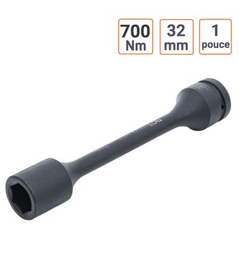 Douille de torsion à contrôle de couple - 1 pouce 32 mm 700 Nm