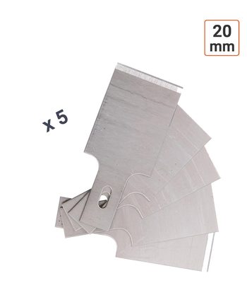 Lames de grattoir de rechange en 20 mm