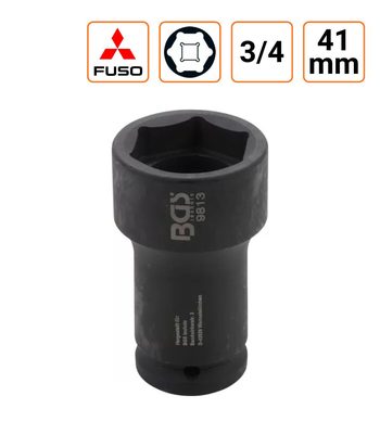 Douille à chocs 3/4 Longues de 41 mm spécial Mitsubishi FUSO