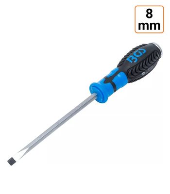 Tournevis plat 8 mm longueur de tige 150 mm