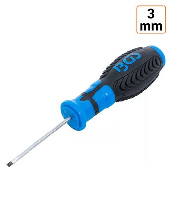 Tournevis plat 3 mm longueur de tige 60 mm