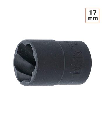Douille antivol spiralée antivol en 17 mm en 1/2