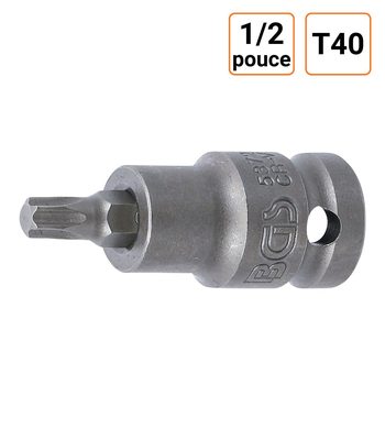 Douille Torx T40 1/2 pouces à chocs