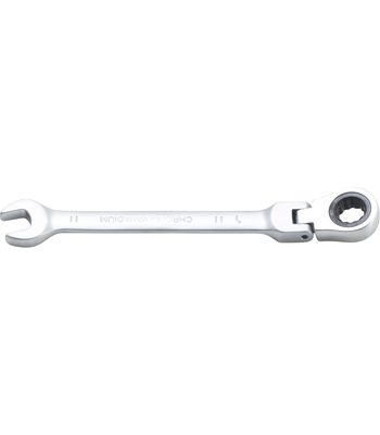 Clé mixte à cliquet articulée 11 mm
