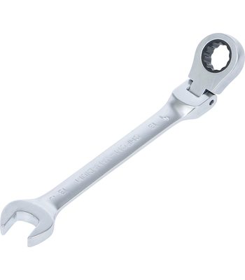 Clé mixte à cliquet articulée 13 mm