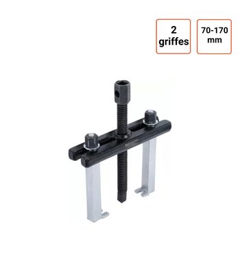 Extracteur interne externe 2 griffes 40 - 170 mm