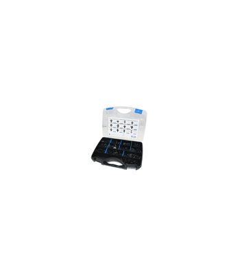Valisette rivets plastique 240pcs
