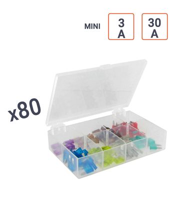 Coffret de 80 fusibles voiture MINI