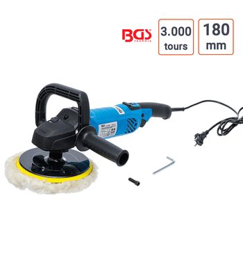 Polisseuse rotative électrique 1300 W diamètre 180 mm