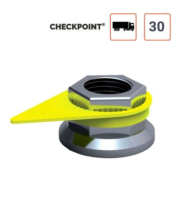 Checkpoint 30 mm Témoin de desserrage de roue PL - par 100 ex.