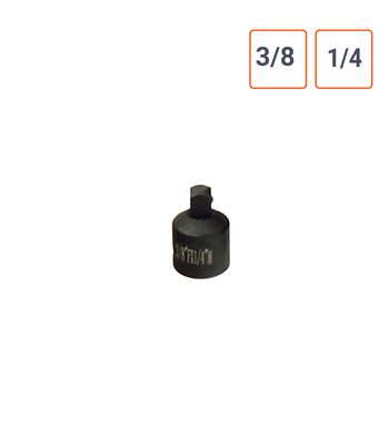 adaptateur réducteur douille à chocs 3/8 F vers 1/4 M