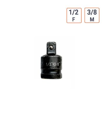 adaptateur réducteur douille à chocs 1/2 F vers 3/8 M