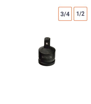 adaptateur réducteur douille à chocs 3/4 femelle vers 1/2 male