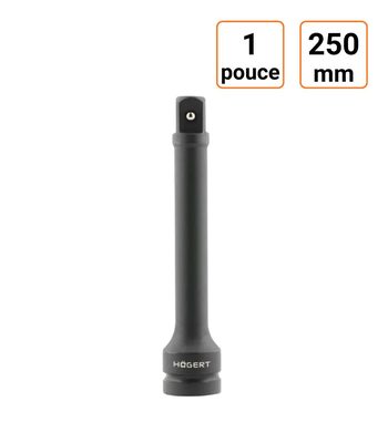 Rallonge  à choc de 25 cm en 1 pouce