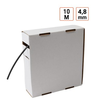 Gaine thermorétractable diamètre 4,8 mm en boite de 10 m