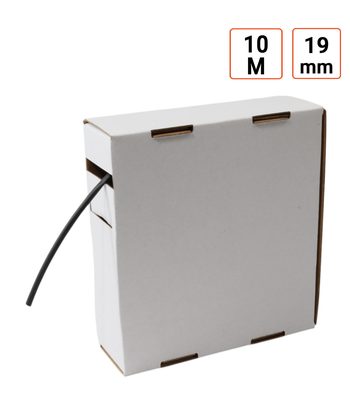 Gaine thermorétractable diamètre 19 mm en boite de 7 m